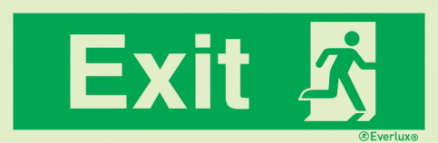 Exit sign (right hand side)| IMPA 33.4410 - S 04 45