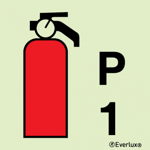 Powder fire extinguisher - 1Kg | IMPA 33.6084 - S 10 48