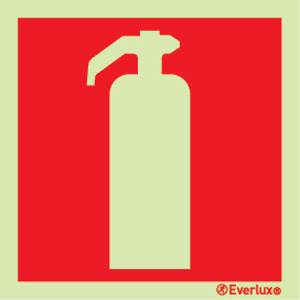 Fire extinguisher sign - S 16 02
