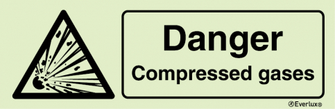 Danger compressed gases | IMPA 33.7584 - S 30 77