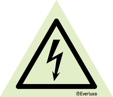 Warning electricity sign | IMPA 33.7507 - S 31 01