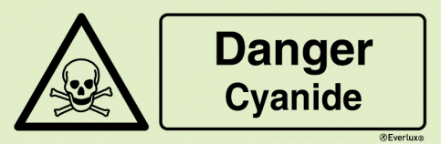 Danger cyanide sign - S 31 76