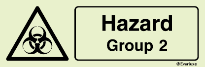 Hazard Group 2 sign - S 31 97